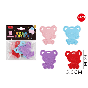 Peso Para Globo Forma Oso