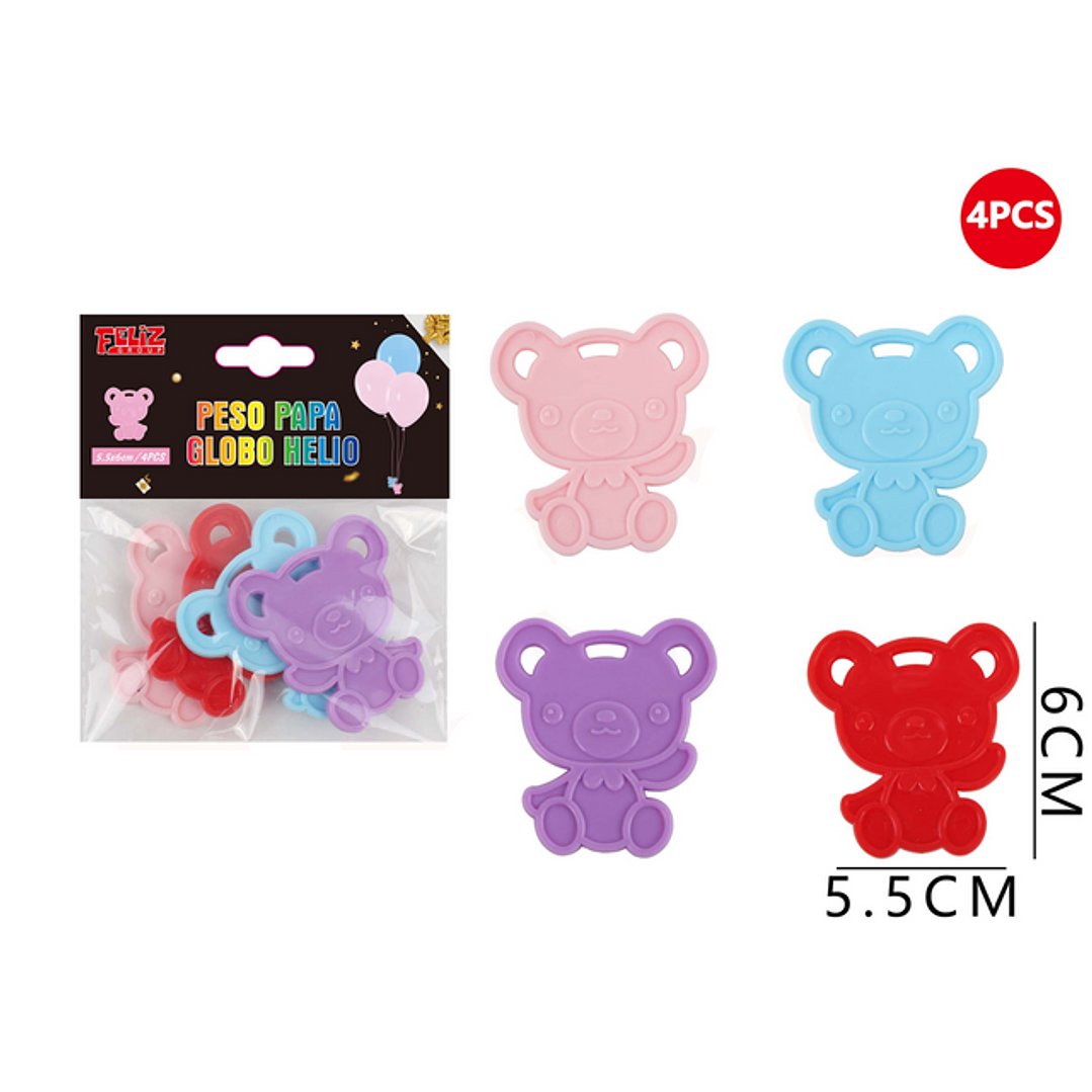Peso Para Globo Forma Oso 1