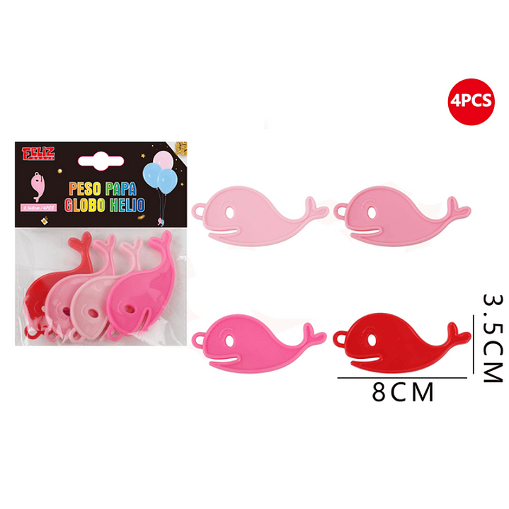 Peso Para Globo Forma Ballena 1