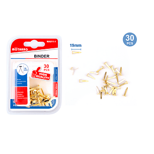 Chinche Mariposa 19Mm 30Pcs