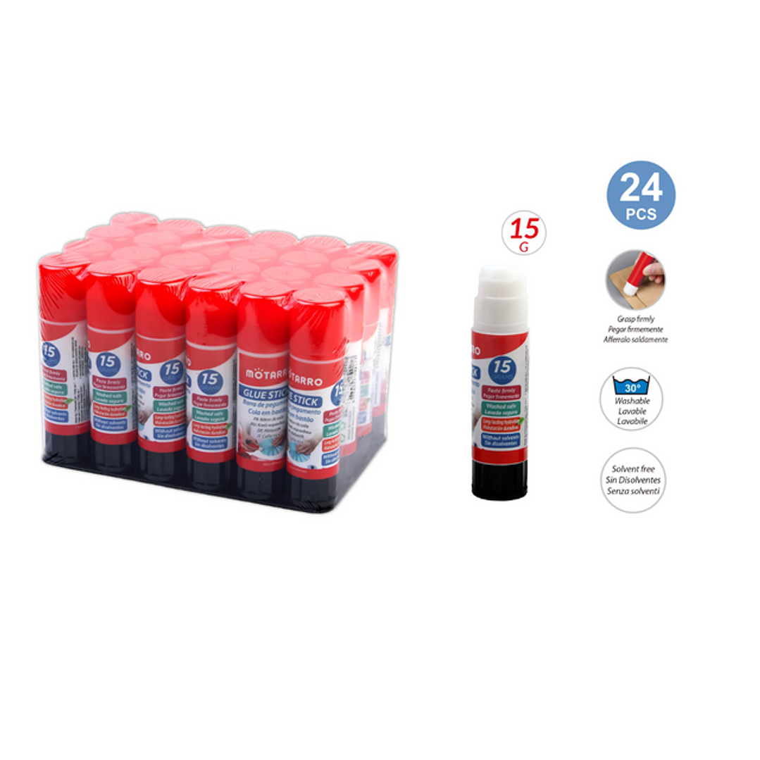 Pegamento en Barra 15 g – 24 pcs 1