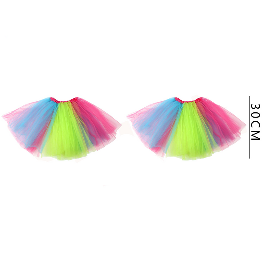 Tutu 3 colores 30cm 1pc 1