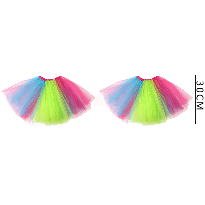 Tutu 3 colores 30cm 1pc 1