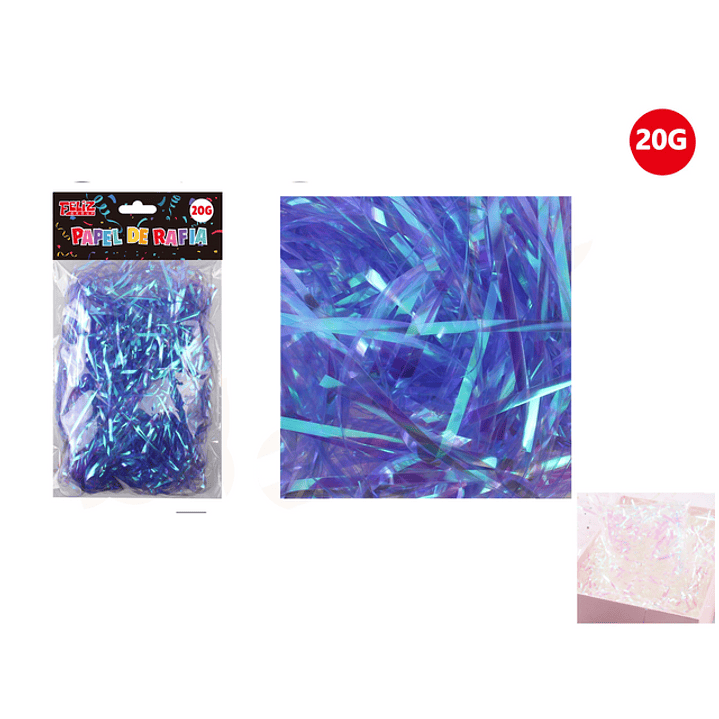 Papel de Rafia para Relleno Purpura 20G 1