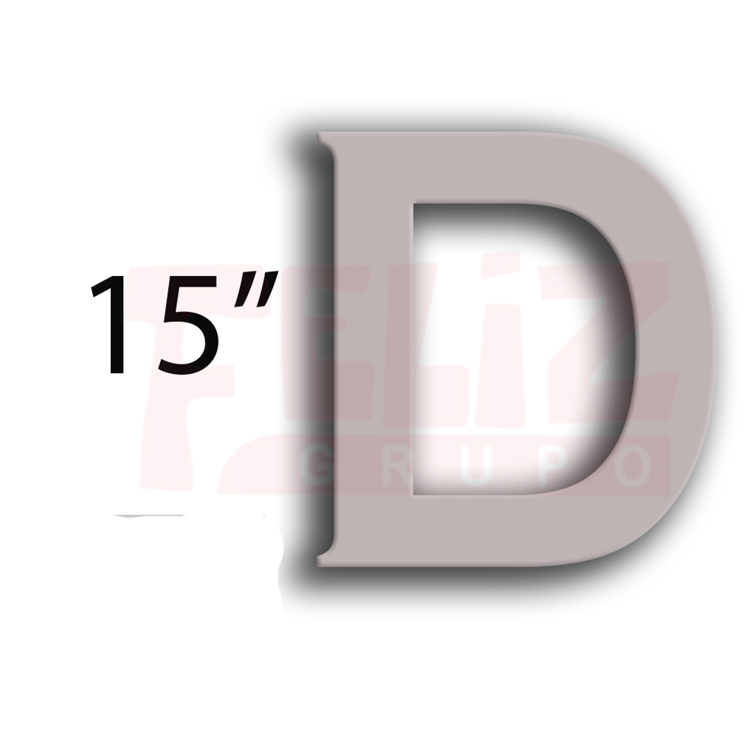 Letras de Madera D 15Cm 1