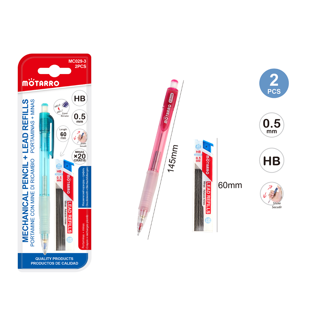 Portaminas Minas De Recarga 1