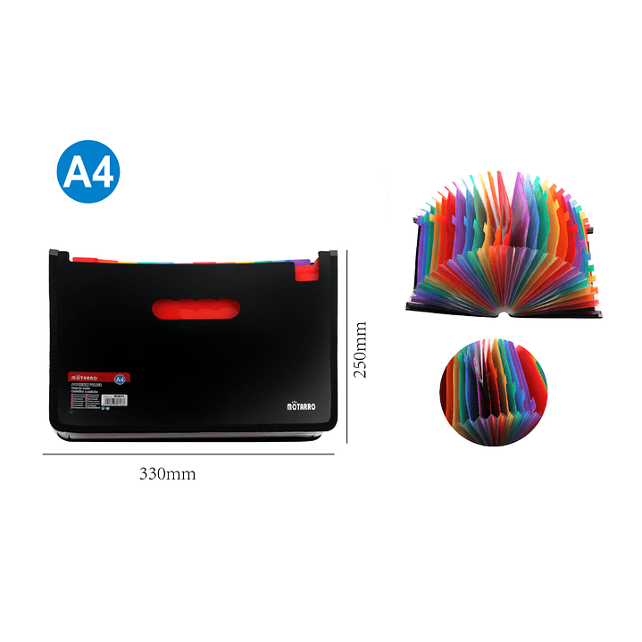 Organizador De Documentos Tipo Acordeon A4 1