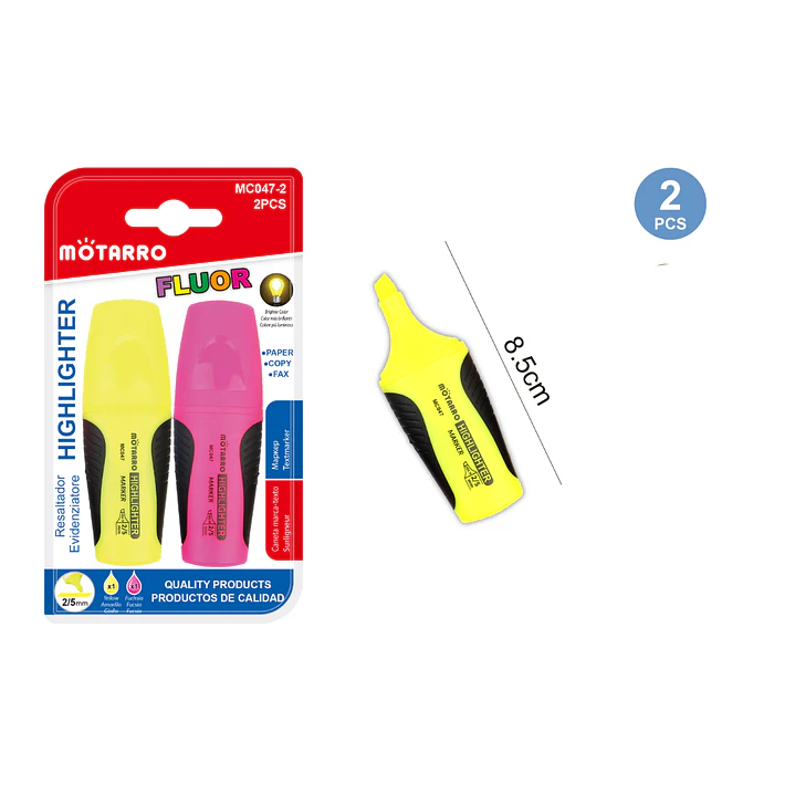 Destacadores Fluor 2/5 mm 2 Unidades 1