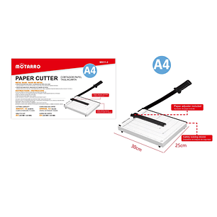 Cortador Papel A4 25x30 cm