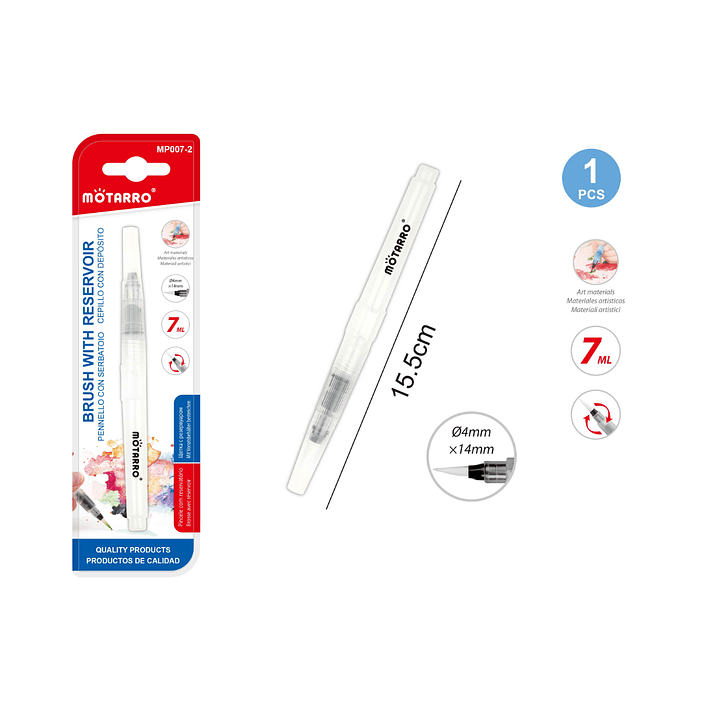 Cepillo Con Deposito 7Ml 1