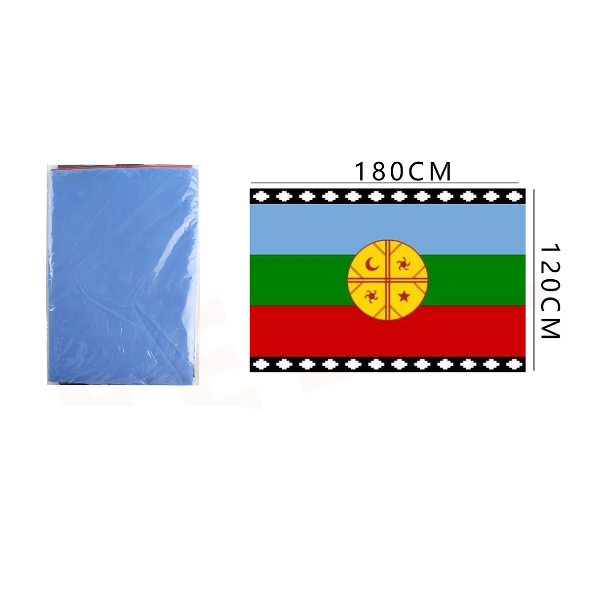 Bandera De Mapuche 180*120cm