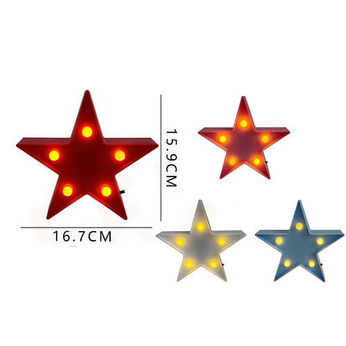 Lámpara Forma Estrella