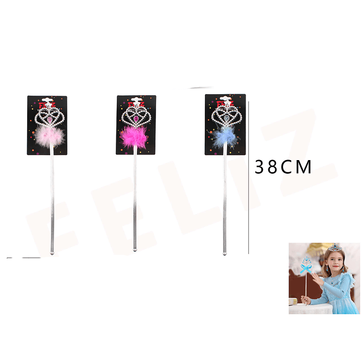 Varita de Hada con detalle Peludo 1