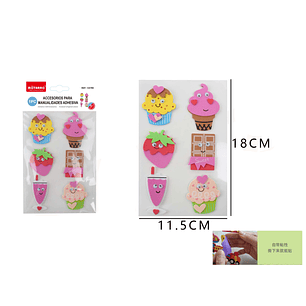 Sticker Autoadhesivos de helados