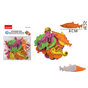 Sticker Autoadhesivos de animales marinos