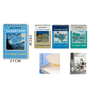 Croquera de Dibujo 29x21Cm A4