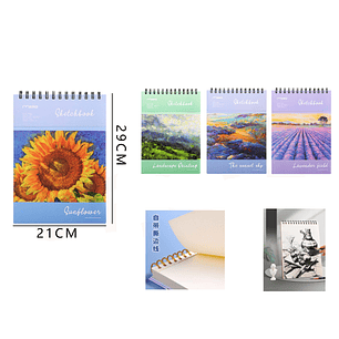 Croquera de Dibujo 29x21Cm A4