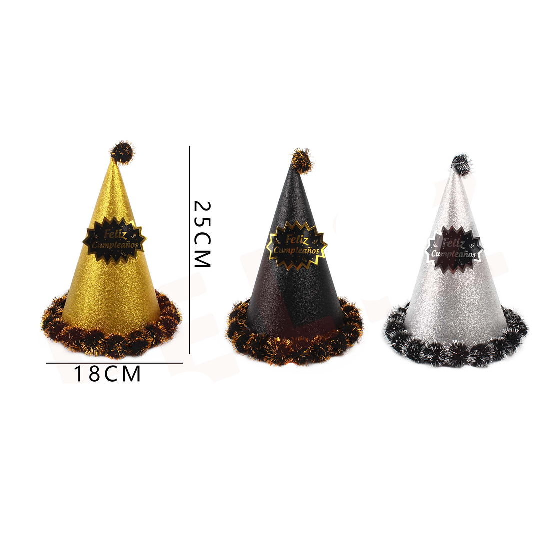 Gorro de Cumpleaños 18*25CM 1