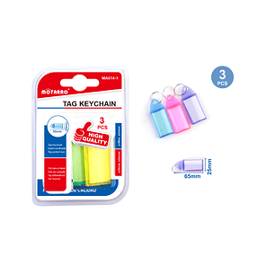Identificador De Llave 65 Mm 3 Pcs