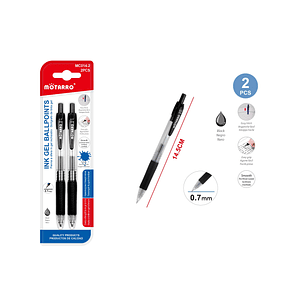 Boligrafo Negro 2 Pcs
