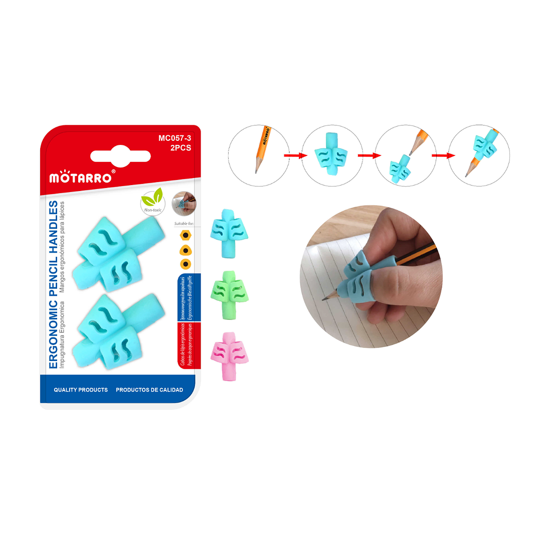 Adaptador Ergonómico Para Tomar el Lápiz 1