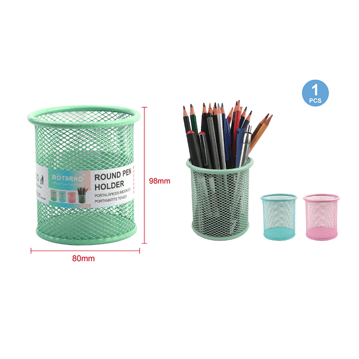 Porta Lápiz redondo 98x80mm 1