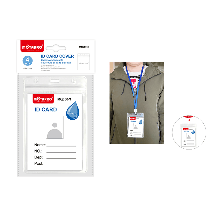 Cubierta De Tarjeta Id 105x151 mm 3pcs - EXPRESS 1