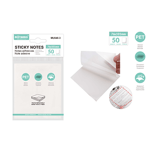 Notas Adhesivas Post-It Transparentes 