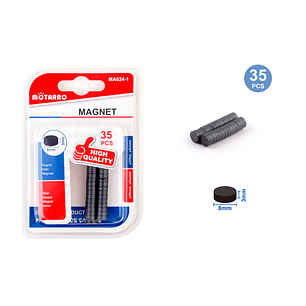 Iman Redondo 8X3 Mm 35 Pcs