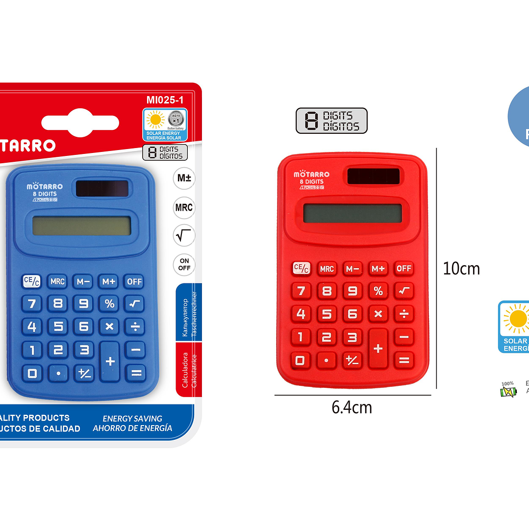 Calculadora Solar 8 Digitos 1