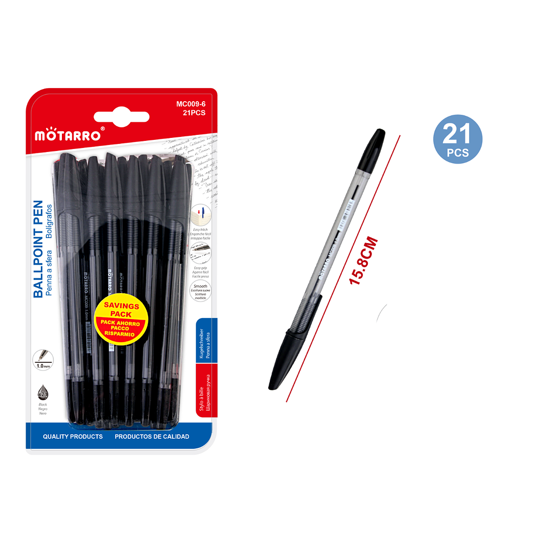 Bolígrafos Negros 1