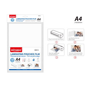Laminas Termo Laminacion Laminating Pouches Film A4