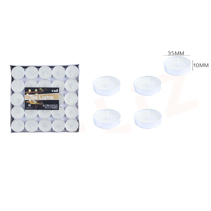Vela Blanco 50 pcs 1