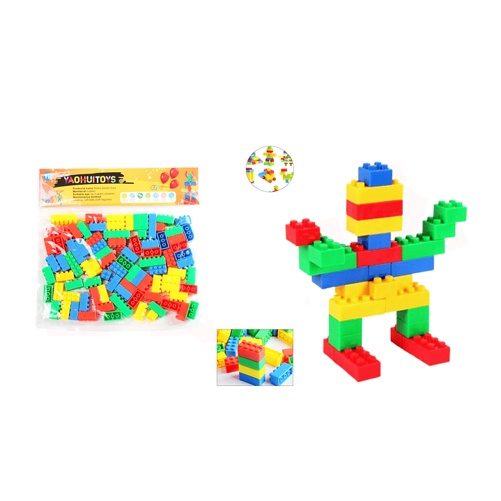 Juguete Plástico Multicolor Cuadrado 1