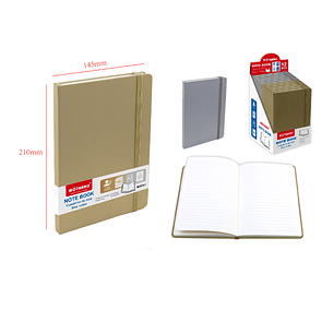 Libreta de Nota Café A5 100 Hojas