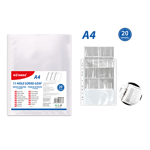 Fundas Para Hojas Tamano Carta 20 Pcs