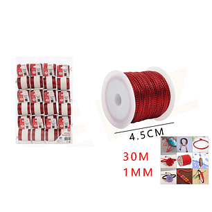 Hilo Rojo 1mm*30M