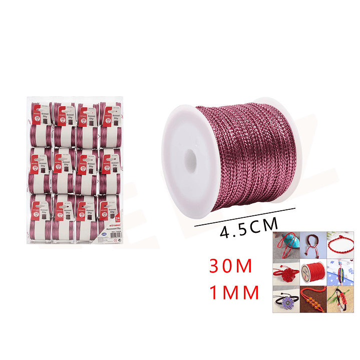 Hilo Rosado 1mm*30M 1