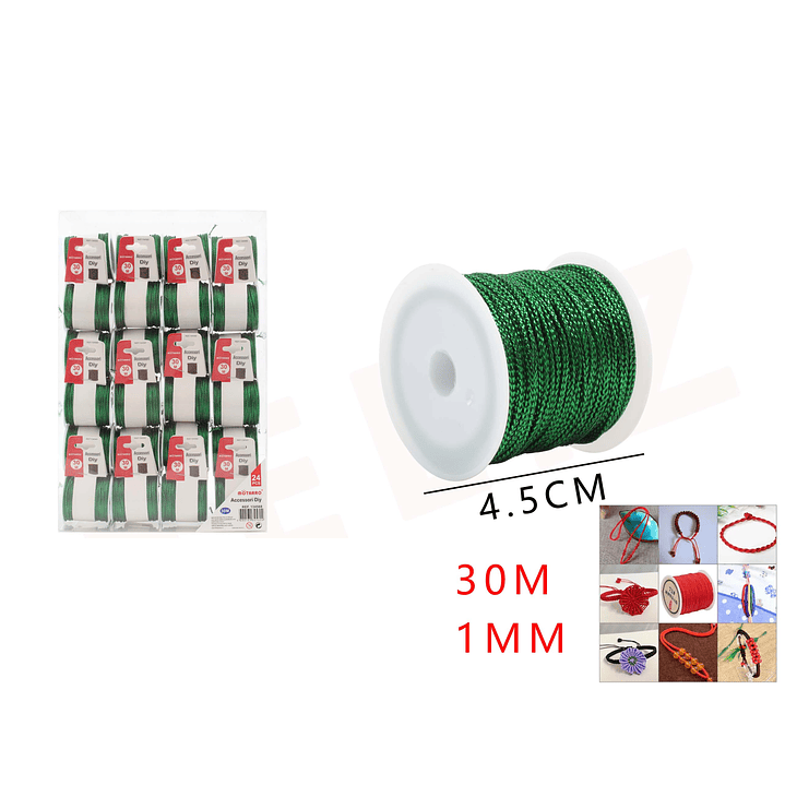Hilo Verde 1mm*30M 1