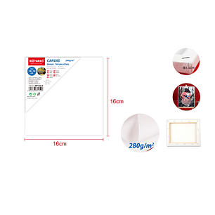 Tela Para Pintura 1616Cm 280G 15Cm