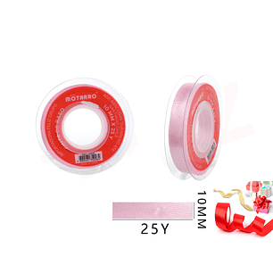 Cinta de Raso Rosado 10mm*25Y