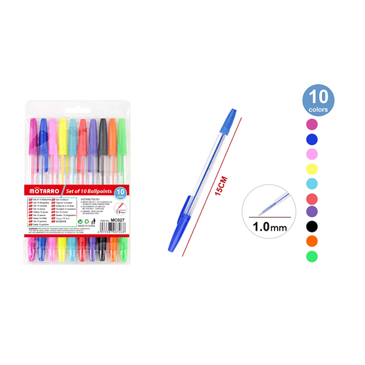 Lápiz Pasta Multicolor 1