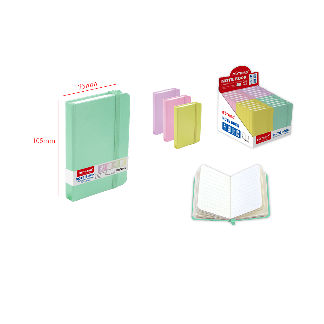 Libreta de Nota Multicolor A7 100 Hojas 1