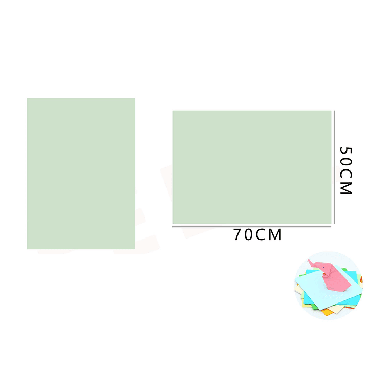 Cartulina Verde 50x70cm 1