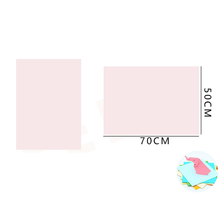 Cartulina Rosado 5070Cm 1