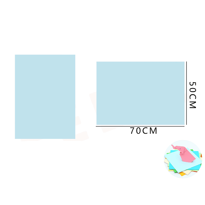 Cartulina Celeste 5070Cm 1