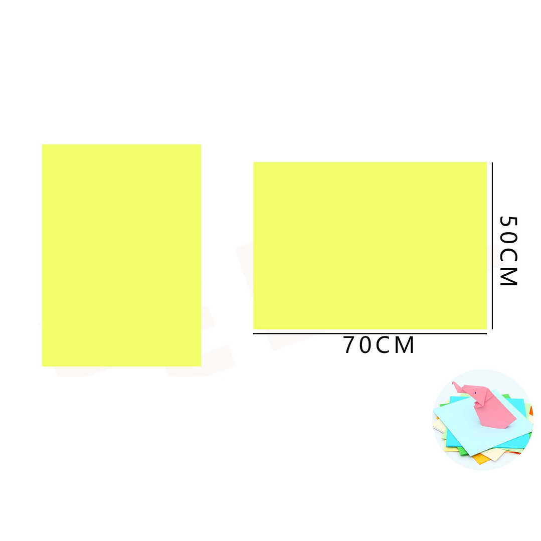 Cartulina Amarrillo Fluor 50x70cm 1