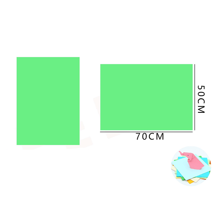 Cartulina Verde Fluor 50x70cm 1