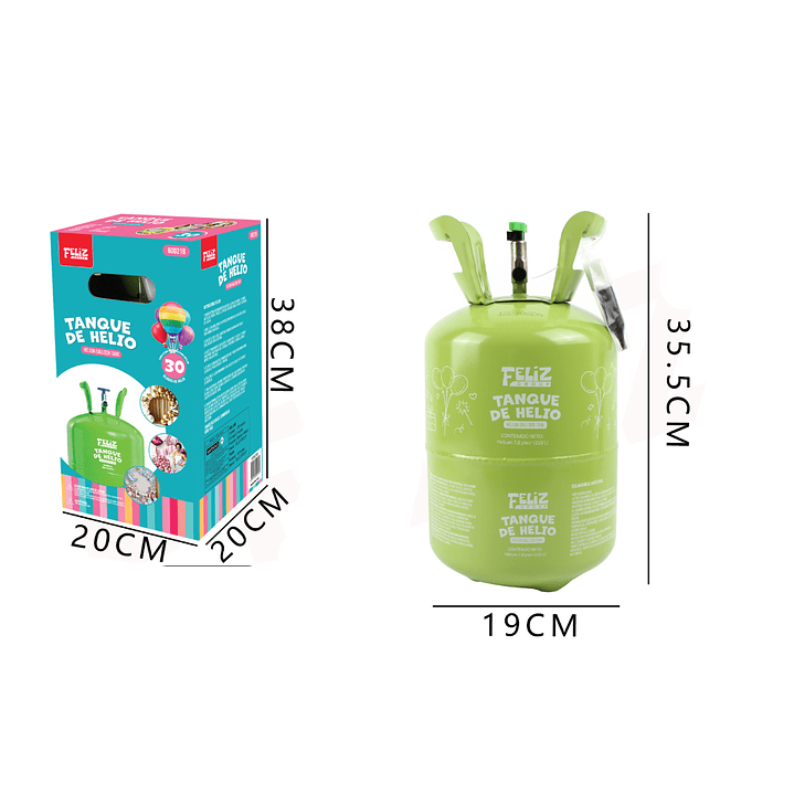 Tanque De Helio De 220L 1