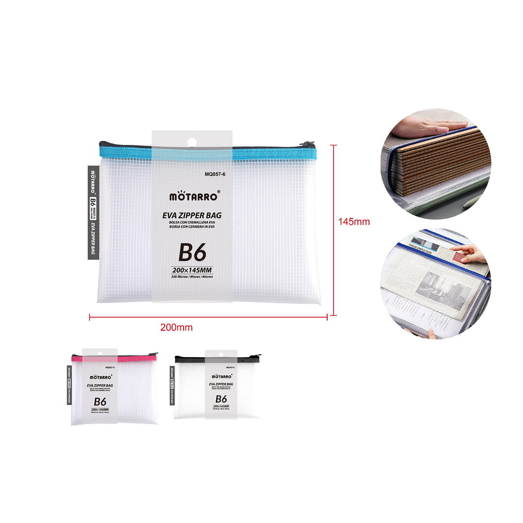 Bolsa Para Documentos Con Creamellera Eva B6 1 1